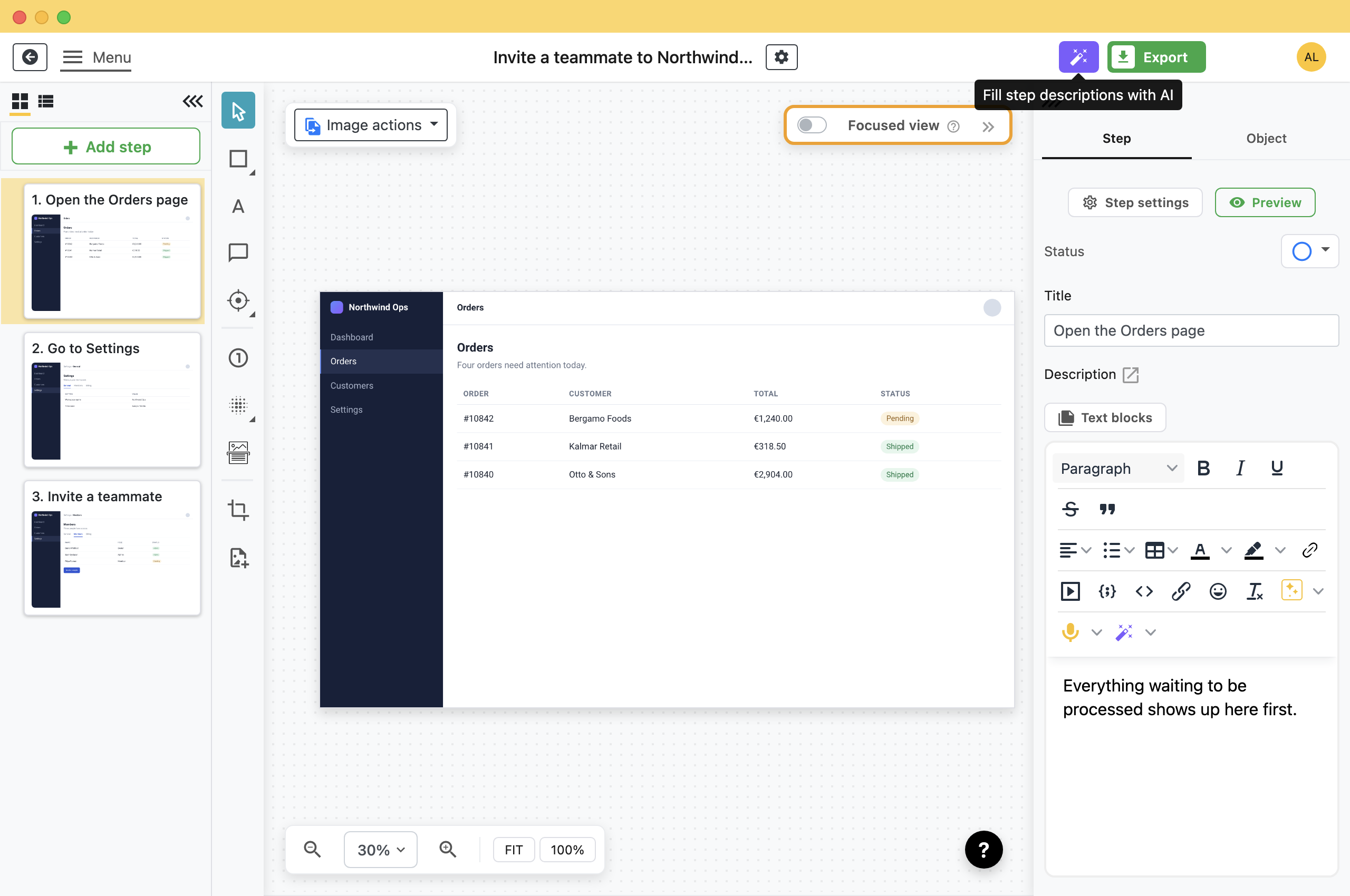 The Whole Guide at Once. Folge, offline step-by-step guide software for Windows and Mac.