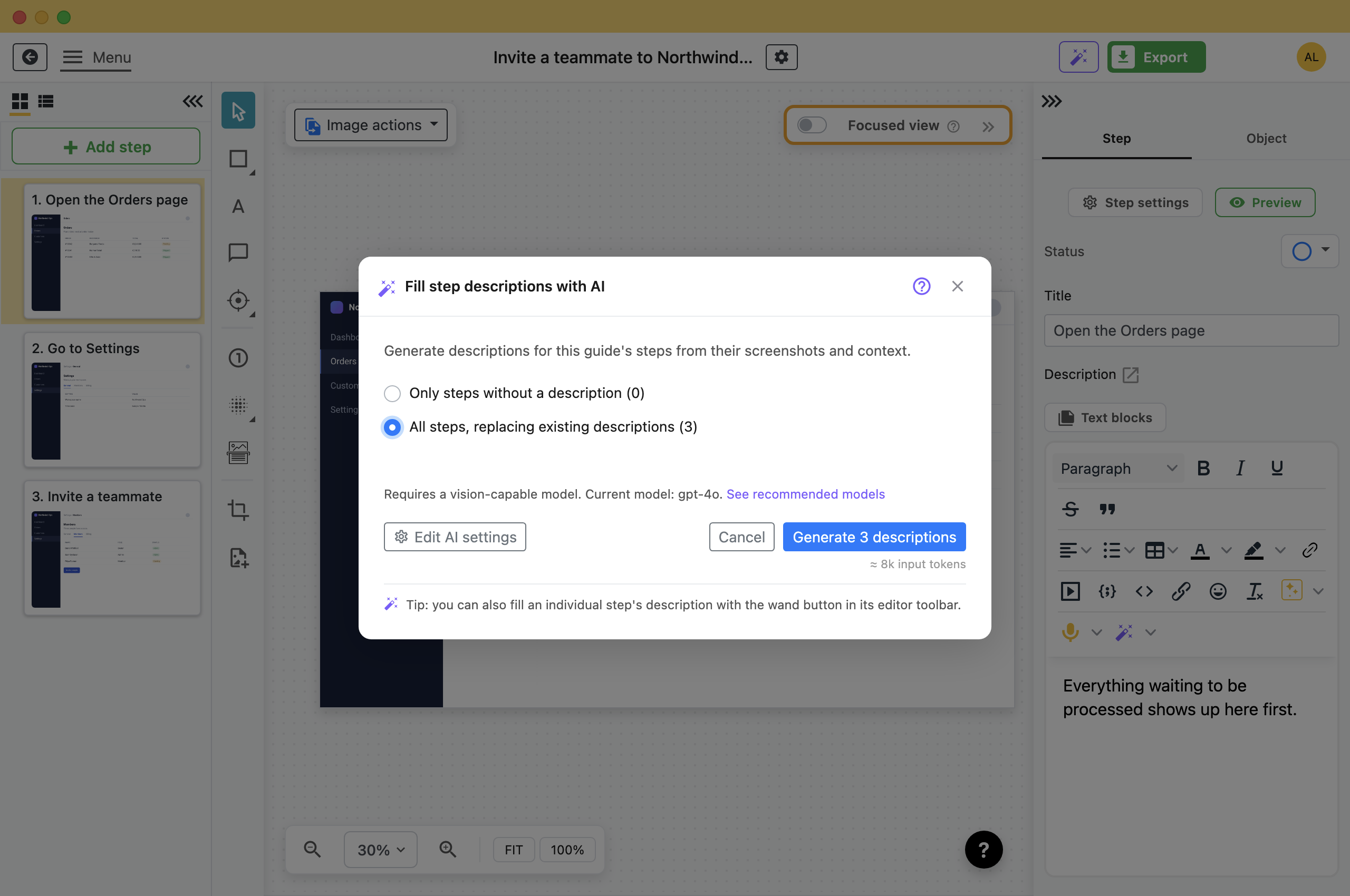 The Whole Guide at Once. Folge, offline step-by-step guide software for Windows and Mac.
