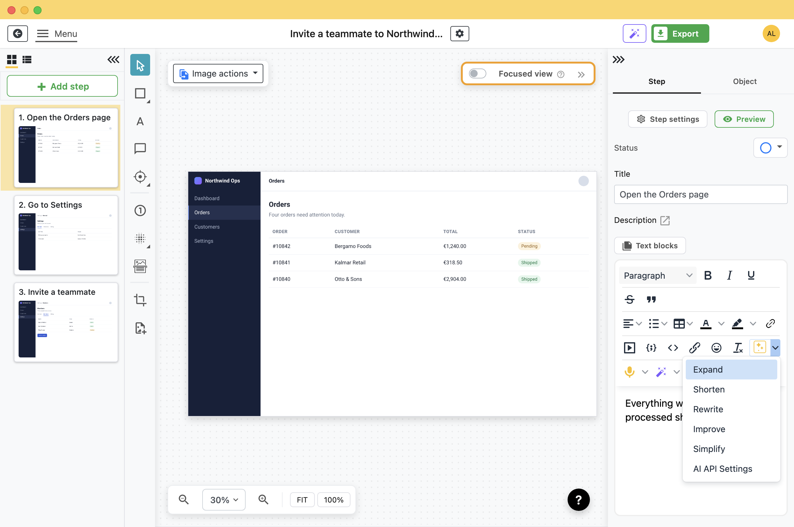 Open AI Settings. Folge, offline step-by-step guide software for Windows and Mac.