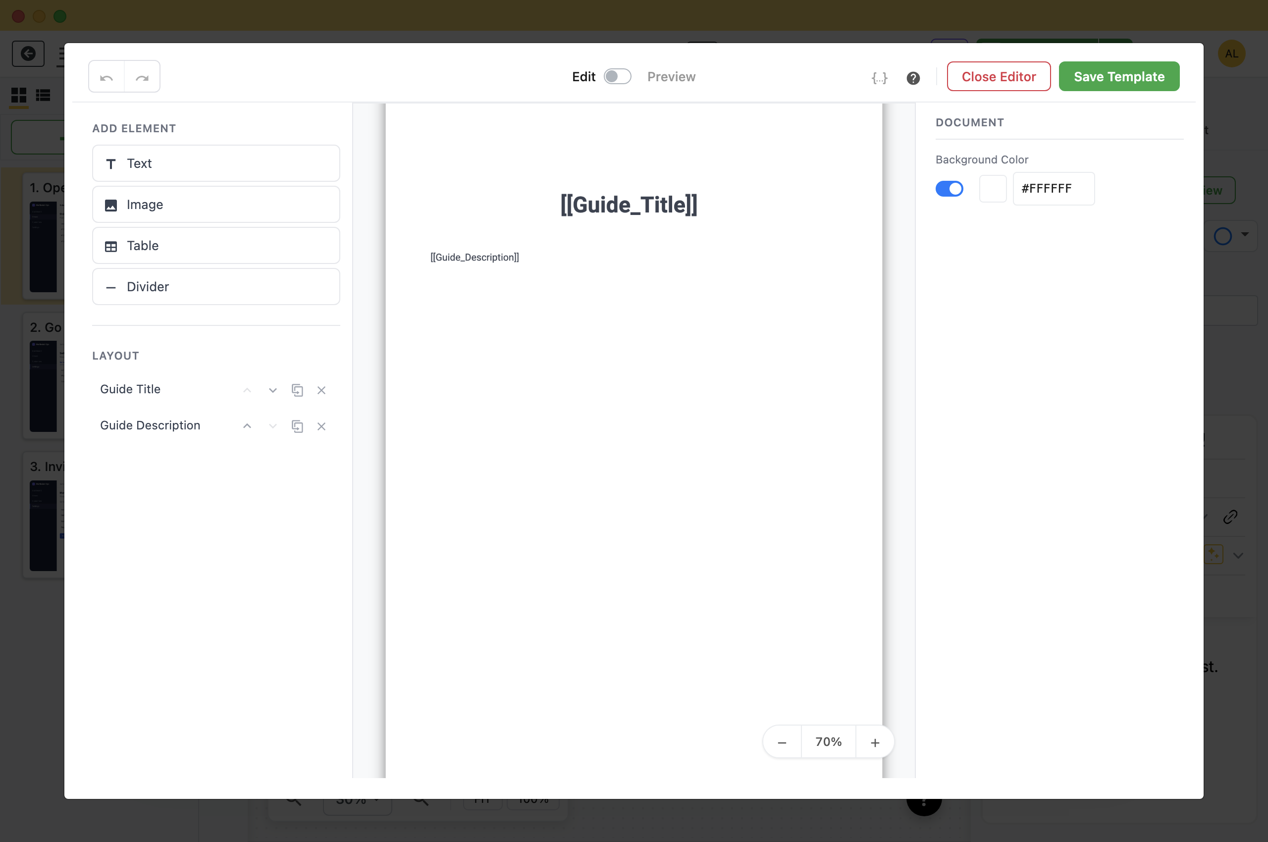 Inside the Editor. Folge, offline step-by-step guide software for Windows and Mac.